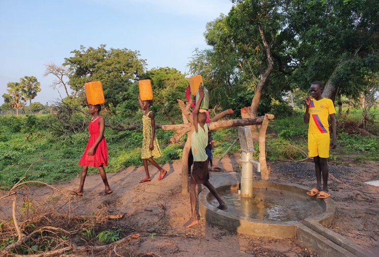 Brunnen im Südsudan, Wasser für Afrika