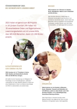Projekte zu medizinischer Hilfe, Schule und Ernährung in Afrika
